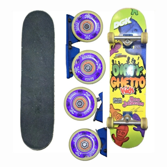 DGK Boo Johnson Sour Patch Kids Complete Skateboard Rare & Discontinued - Picture 2 of 15